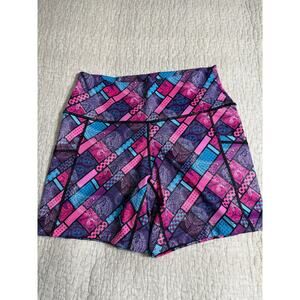 Constantly Varied Gear Squats Approved Women's Yoga Shorts Purple Paisley SM